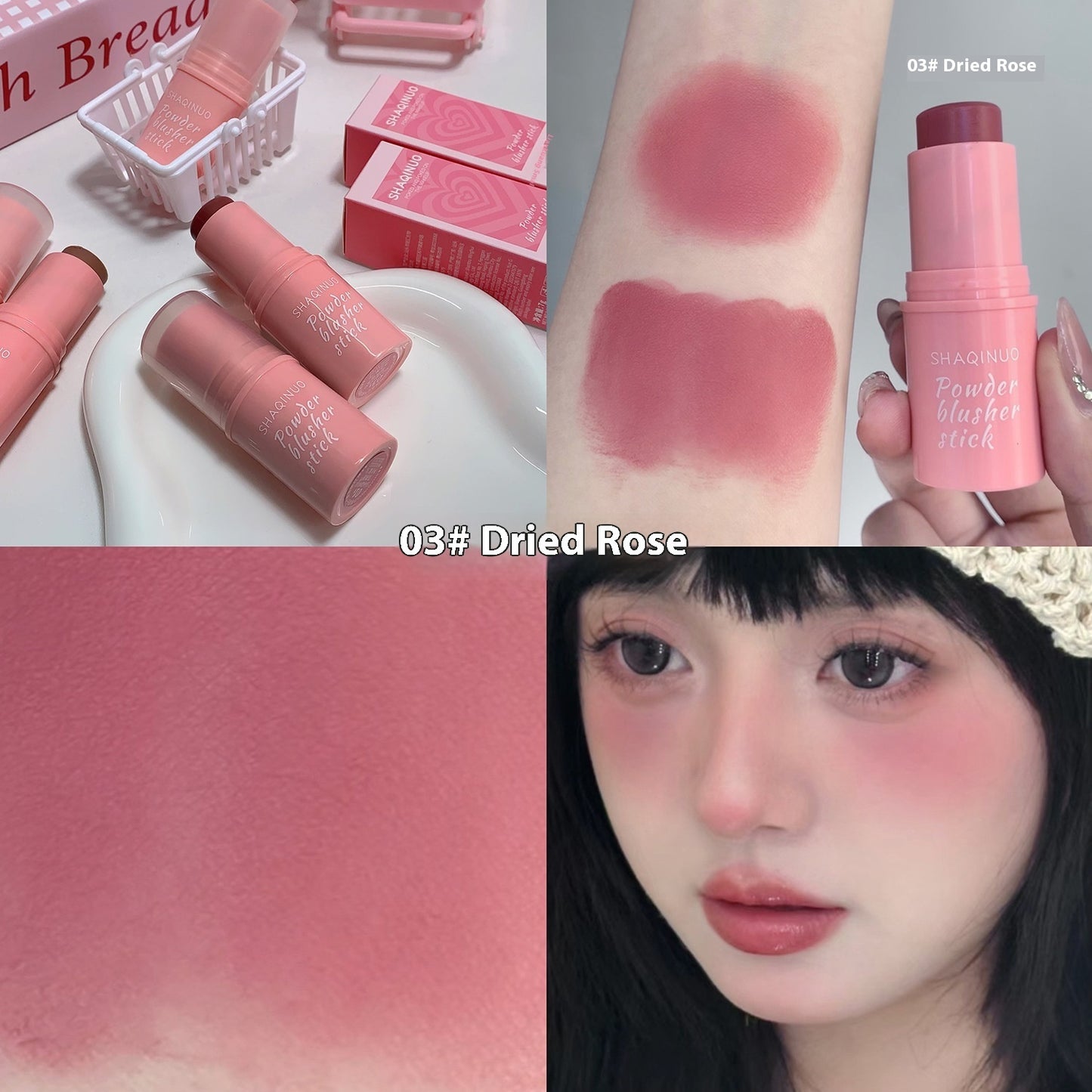 Vigorous Smooth Blush Stick Naturally Saturated