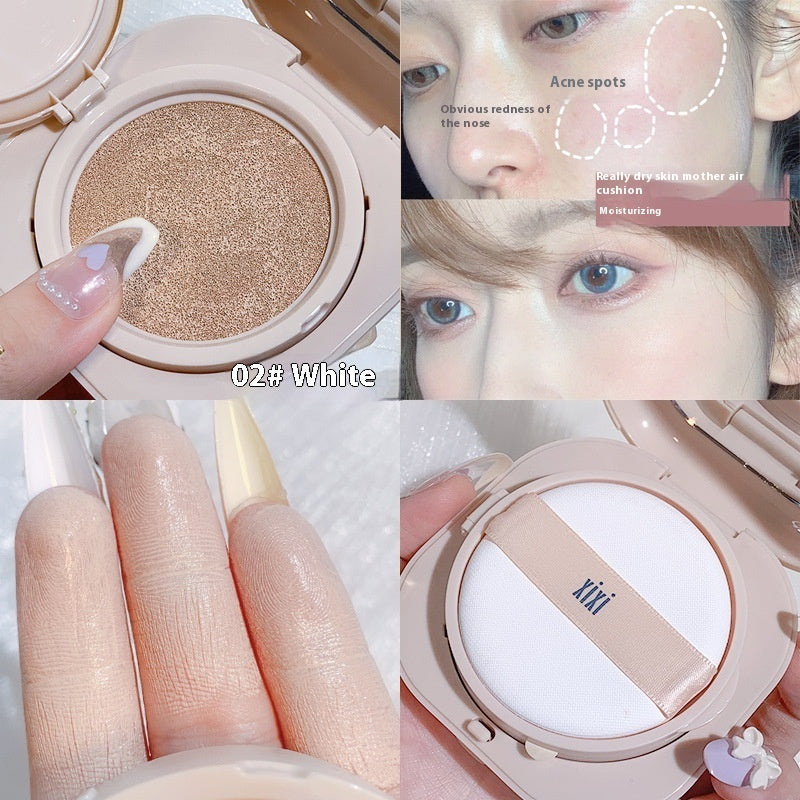 Soft Light Moisturizing Light Invisible Pore Concealer Cushion Foundation