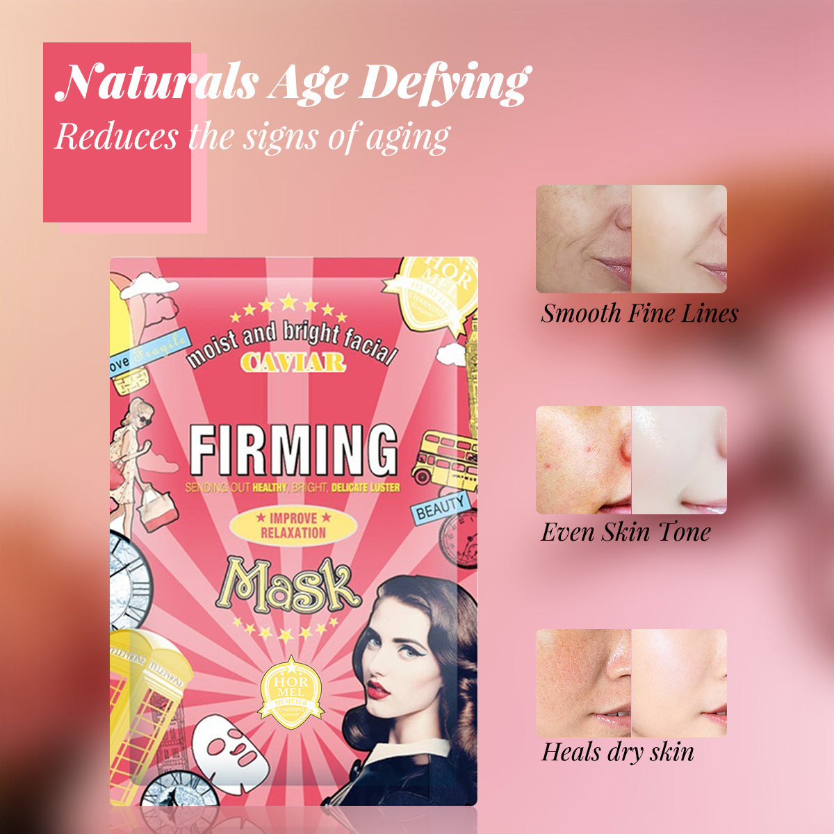 Facial Mask Moisturizing Hydrating And Firming Shrink Pores